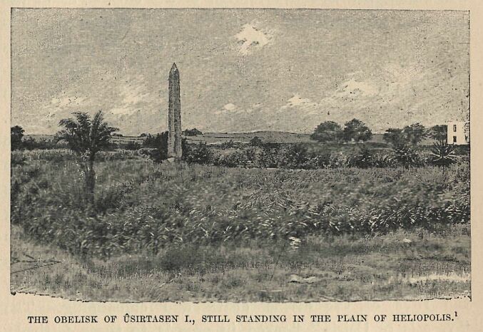 381.jpg the Obelisk of sirtasen I., Still Standing In
The Plain of Heliopolis 
