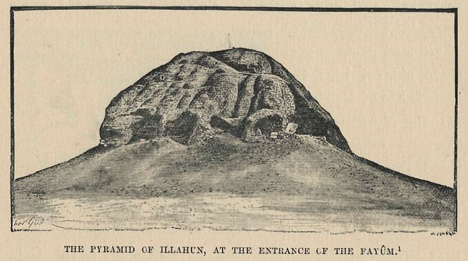 396.jpg the Pyramid of Illahun, at The Entrance Of The
Fa.m 
