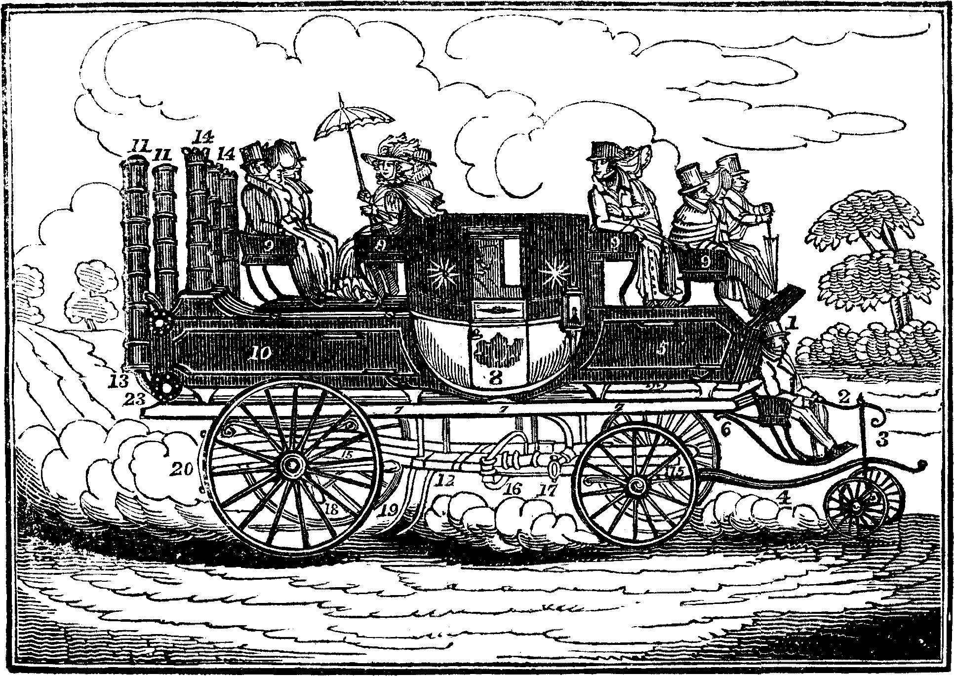 New Steam Carriage.